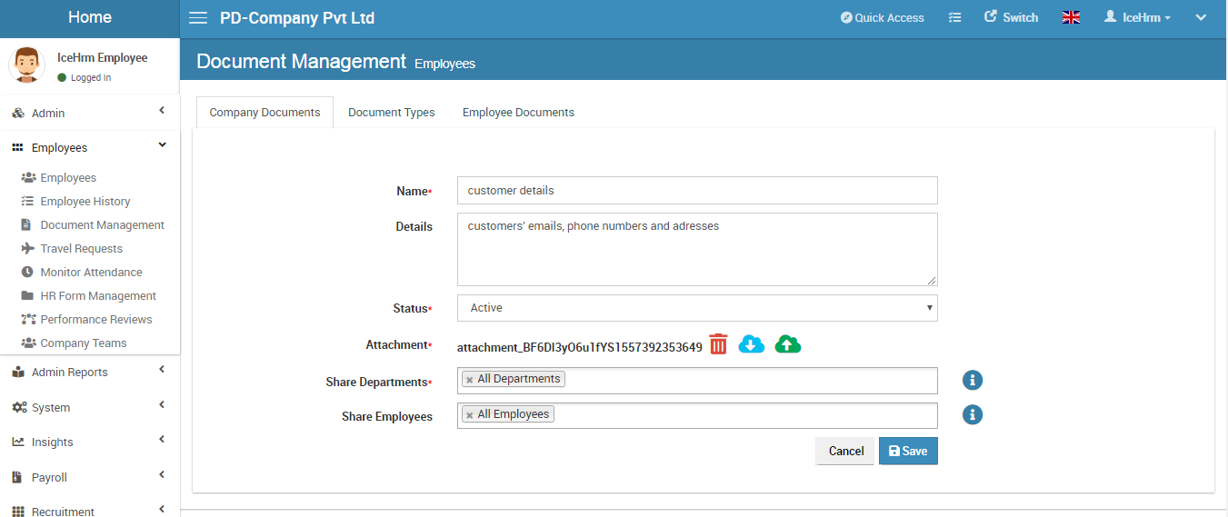 icehrm-document-management-filling-details.png