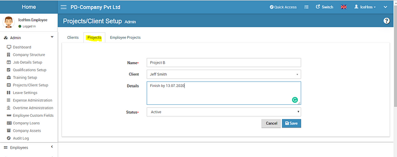 icehrm-adding-project-details.png