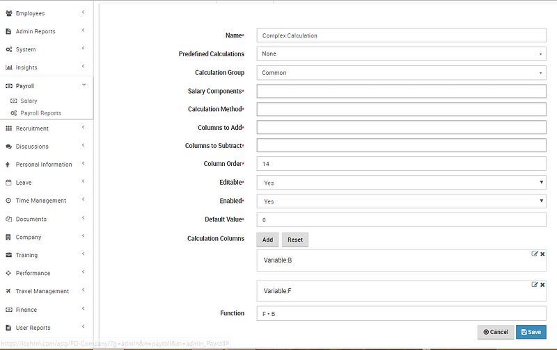 icehrm-creating-payroll-column-adding details-3.png